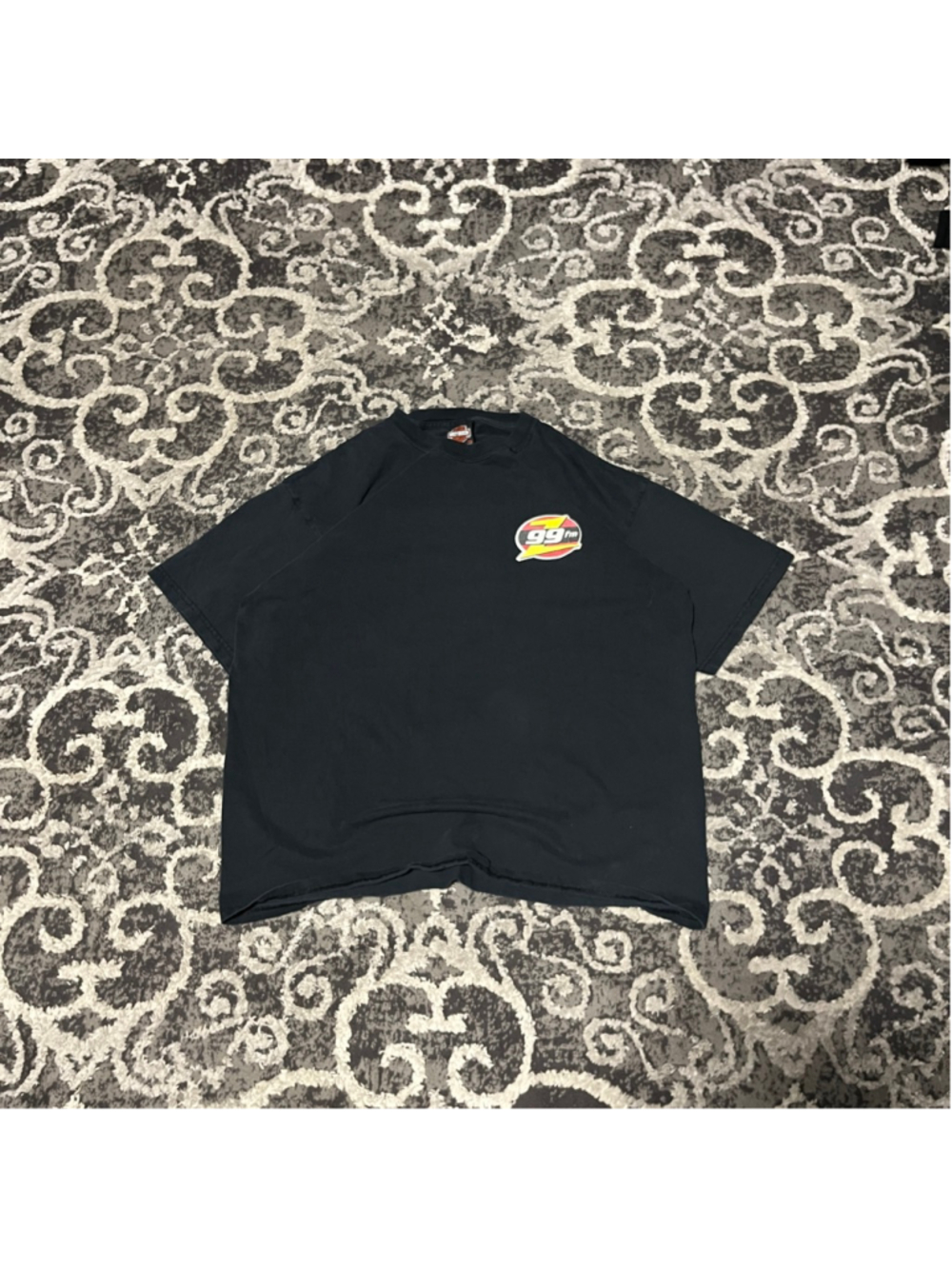 Men's Harley-Davidson Black 99fm Short Sleeve Tee XL